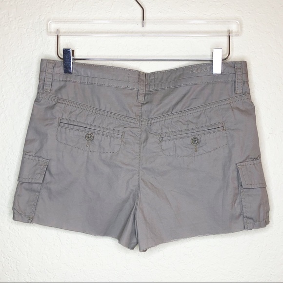 Zadig & Voltaire | NWT Tan Cargo Shorts Sz 38/2 - Picture 4 of 6